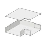 Pokazanie akcesoriów do koryt kablowych systemu PFLITSCH PIK trunking