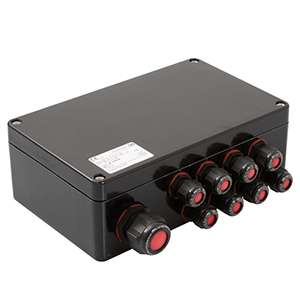 ROSE skrzynki zaciskowe PExcom ATEX Prefabrykowana poliestrowa skrzynka zaciskowa Ex ROSE PExcom IP66, certyfikaty ATEX/IECEx, oznaczenie II 2 G Ex eb IIC T6 Gb / II 2 D Ex tb IIIC T70 °C.