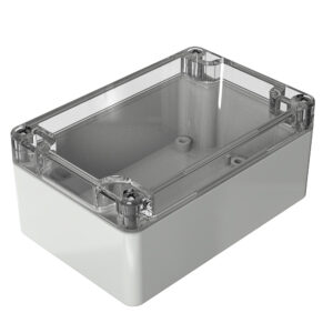 ROSE Obudowy z poliwęglanu Obudowa poliwęglanowa ROSE Polycarbonate Flange IP65 z otworami kołnierzowymi i szybkozłącznym zamkiem.