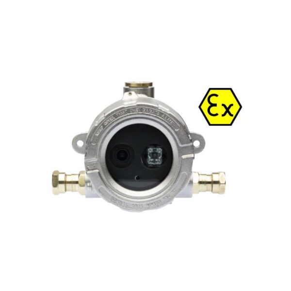 Kamera IP Expid v1.0 Ex Products, kamera przeciwwybuchowa ATEX/IECEx 4 MP z IR do 30 m i PoE