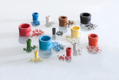 Różne kolory wkładek uszczelniających do dławnic kablowych PFLITSCH