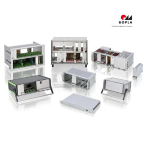 BOPLA 19 Zoll, 19 inch enclosures Obudowy 19 cali Obudowy 19 cali BOPLA do szaf rack i systemów przemysłowych. Porządek w okablowaniu, możliwość dopasowania frontu oraz przygotowanie pod elementy sterujące i moduły elektroniki.